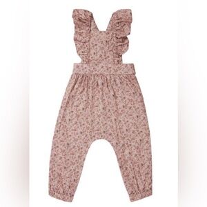 JAMIE KAY Floral Corduroy organic Cotton Playsuit Floral - Size: 2-yr. - NWOT!
